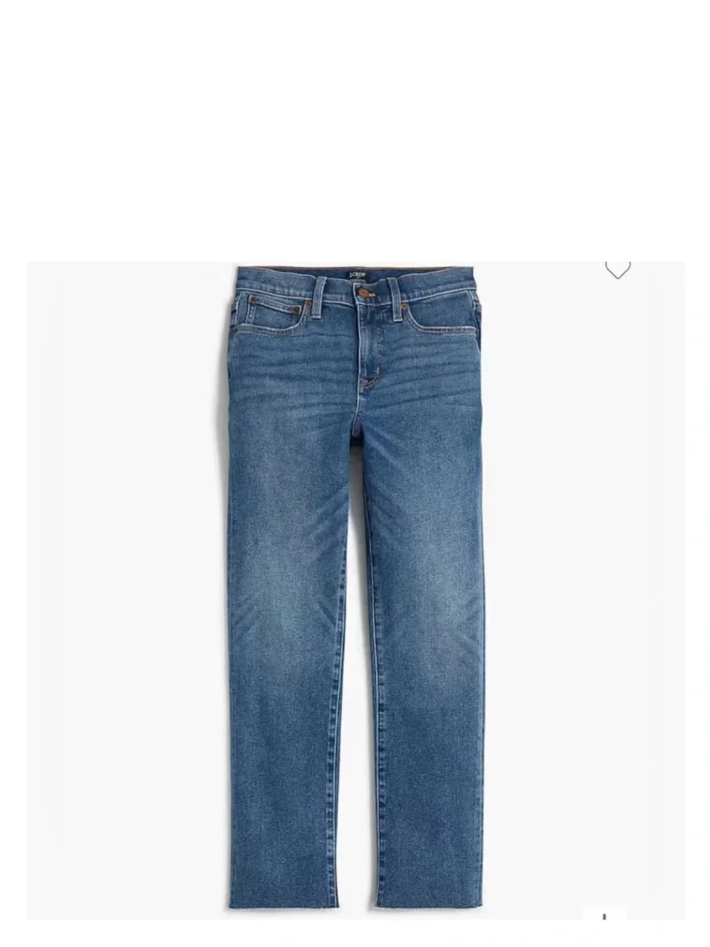 NWT J.Crew Tall Essential Straight Leg All Day Stretch Jeans Blue - Size 24T